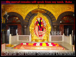 Shirdi Sai Baba Samadhi Darshan.-2