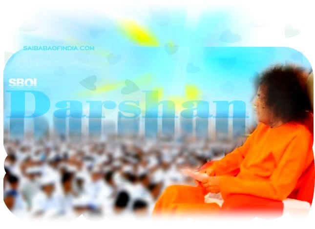 DARSHAN SRI SATHYA SAI BABA