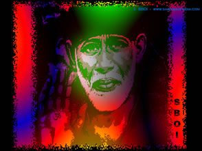 Sai Baba Glowing photo wallpaper