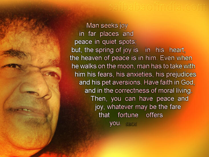 Sathya Sai Baba Quotes with pictures