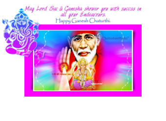 Shirdi Sai Baba -  Ganesha wallpapers