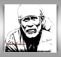 sri-shirdi-sai-baba-sketch