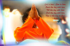 the last namaskar by sri sathya sai baba- swami-sri-sathya-sai-baba-folded-hands