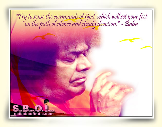 SATHYA SAI BABA QUOTE BANNER