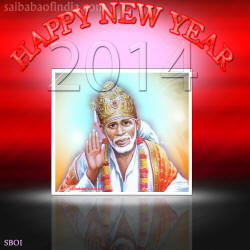 Shirdi sai baba new year wallpapars and greeting cards