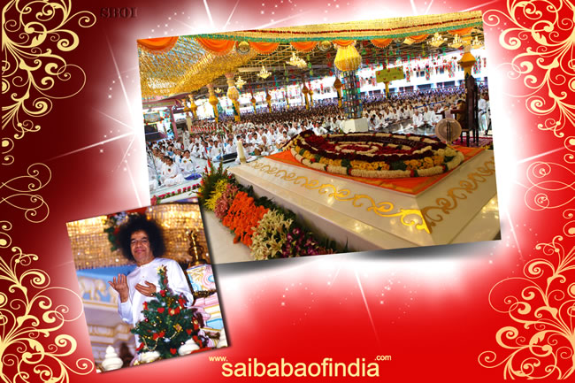 sai baba - Christmas-eve-2011-mahasamadhi