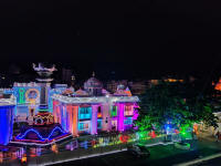 94th  SATHYA SAI BABA Birthday Celebrations LIGHT DECORATIONS (5)