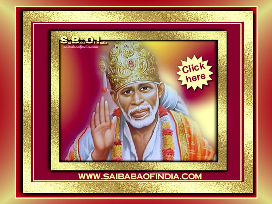 "Sai Baba Gold edition wallpaper"