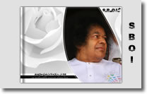 sai baba white robe wallpaper